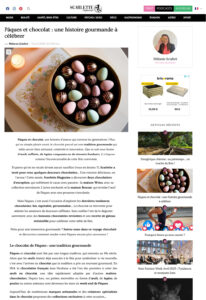Scarlette magazine - Pâques et chocolat : une histoire gourmande à célébrer